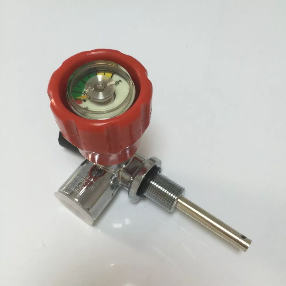 Acecare Carbon Fiber Cylinder Valve Hpa Tank Valve Filling Air 30Mpa M18*1.5